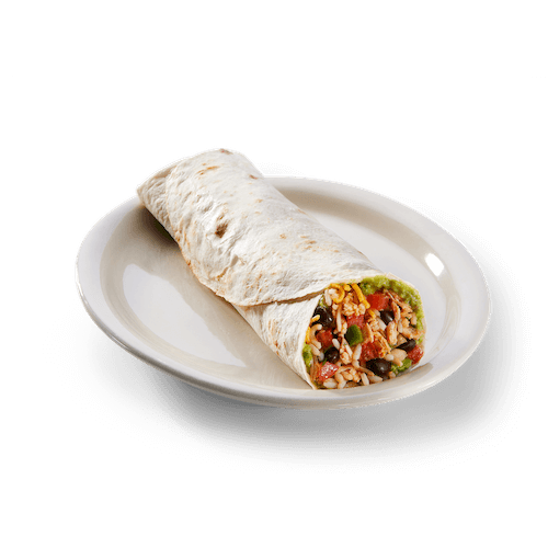 Shredded Chicken Burrito